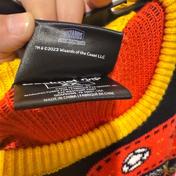 Geeknet Dungeons & Dragons Christmas Sweater - Picture 6 of 7